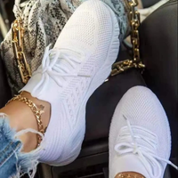 Luftdurchlässige Damen Chunky-Sneaker mit Schnürung – Saphira