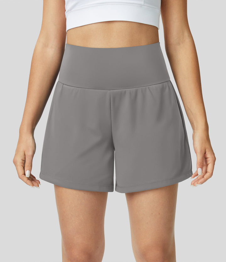 Atmungsaktiv & Schnell trocknend High-Waist Fitnessshorts Damen – Mirabella