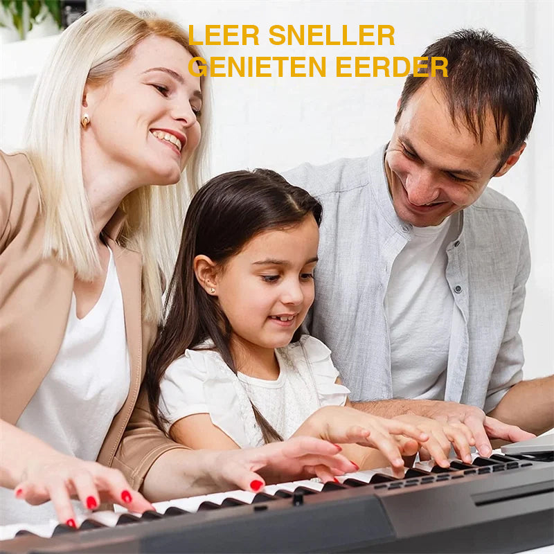 Abnehmbare Notenlabels aus Silikon für 88-Tasten-Pianos und Keyboards