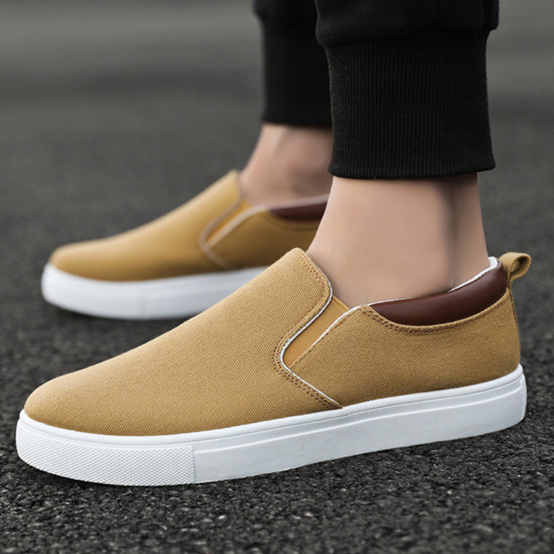 Slip-On-Herrenschuhe aus Canvas – Lennard