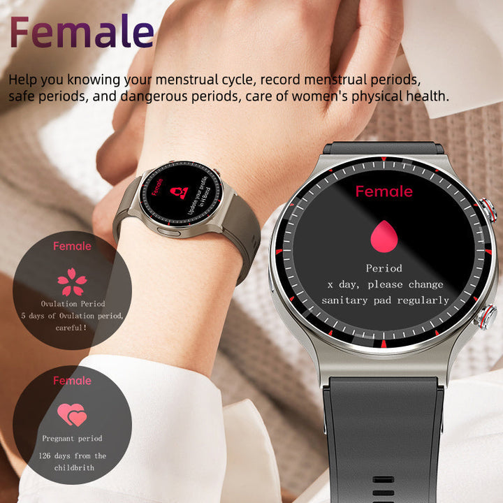 EKG Smartwatch mit Blutsauerstoff- und Herzfrequenzsensor – CardioTrack