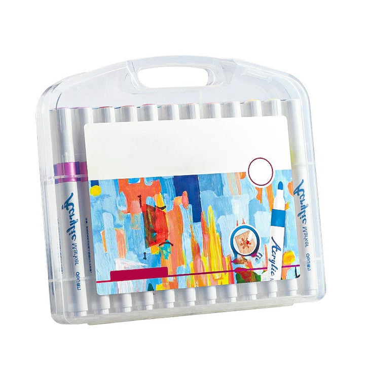 Acryl-Malstifte für Kinder und Bastelprojekte – 12 bis 48 Farben erhältlich