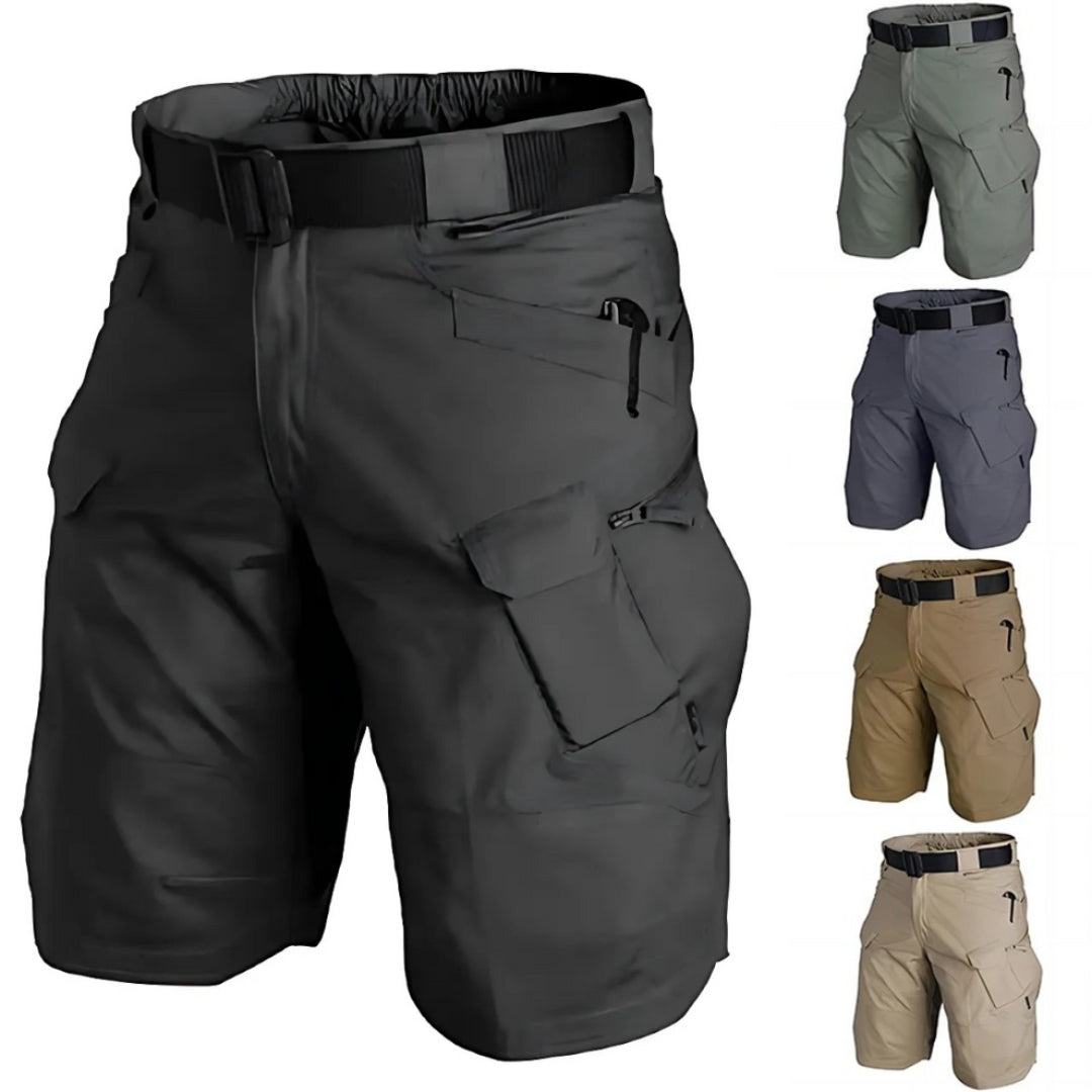 Herren Cargo-Shorts mit 7 Taschen & Gratis Gürtel – Taro