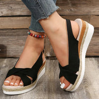 Robuste Damen Keilsandaletten – Romy