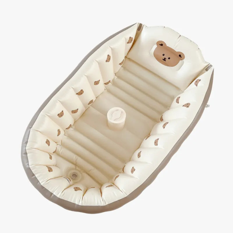 Aufblasbares Baby-Badewanne für Reisen – BubbleNest