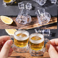 30 Stück Klare Plastik Mini-Bierkrüge – MiniKrug30 Oktoberfest 2025