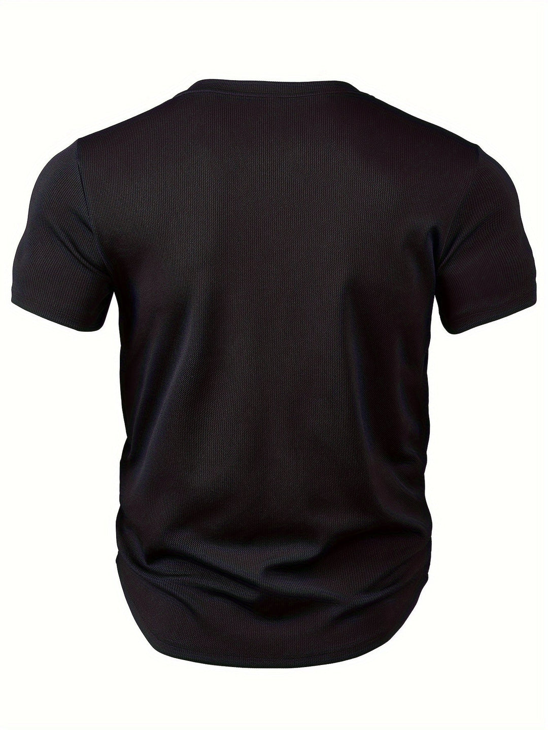 Herren T-Shirt mit tiefem V-Ausschnitt und Struktur – Rafael