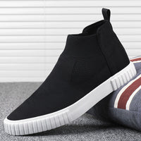 Herren Canvas-Sneaker mit High-Top-Design – Lennard Herbstedition
