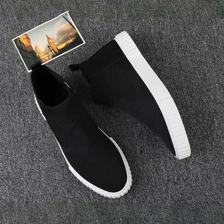 Herren Canvas-Sneaker mit High-Top-Design – Lennard Herbstedition