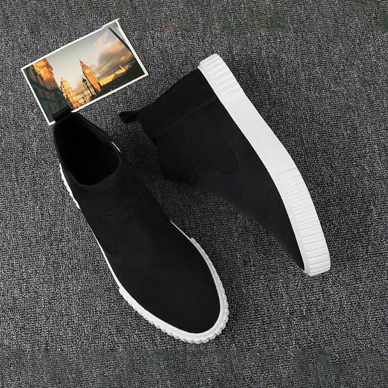 Herren Canvas-Sneaker mit High-Top-Design – Lennard Herbstedition