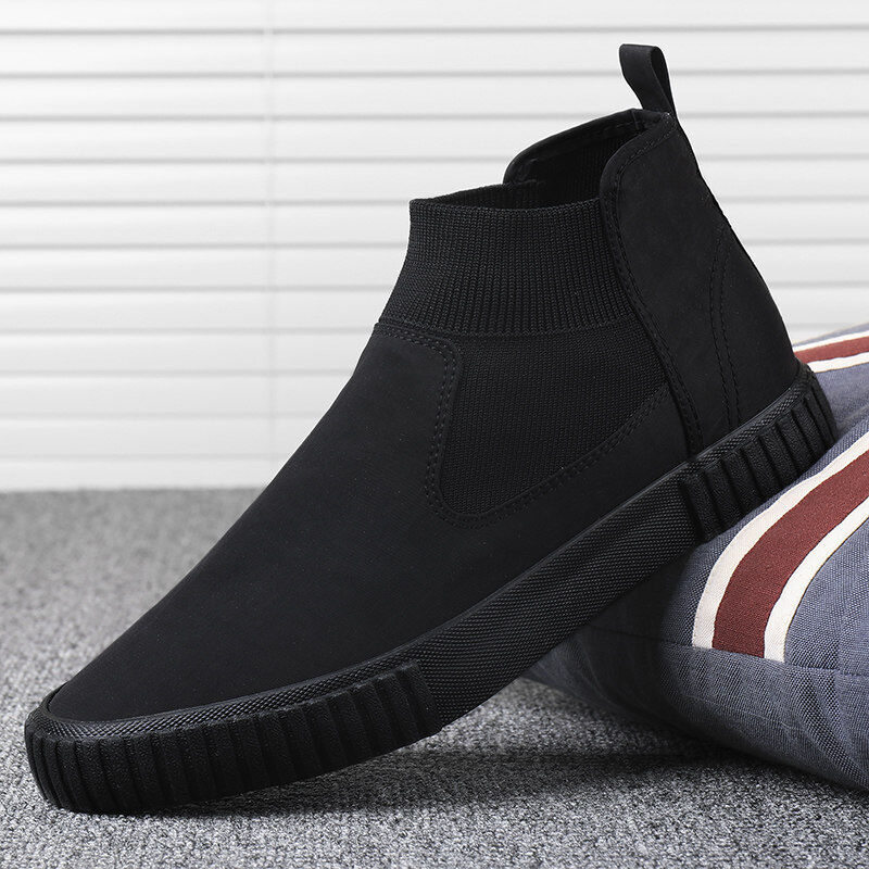 Herren Canvas-Sneaker mit High-Top-Design – Lennard Herbstedition