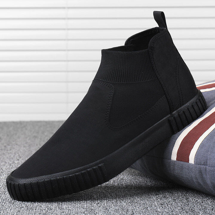 Herren Canvas-Sneaker mit High-Top-Design – Lennard Herbstedition