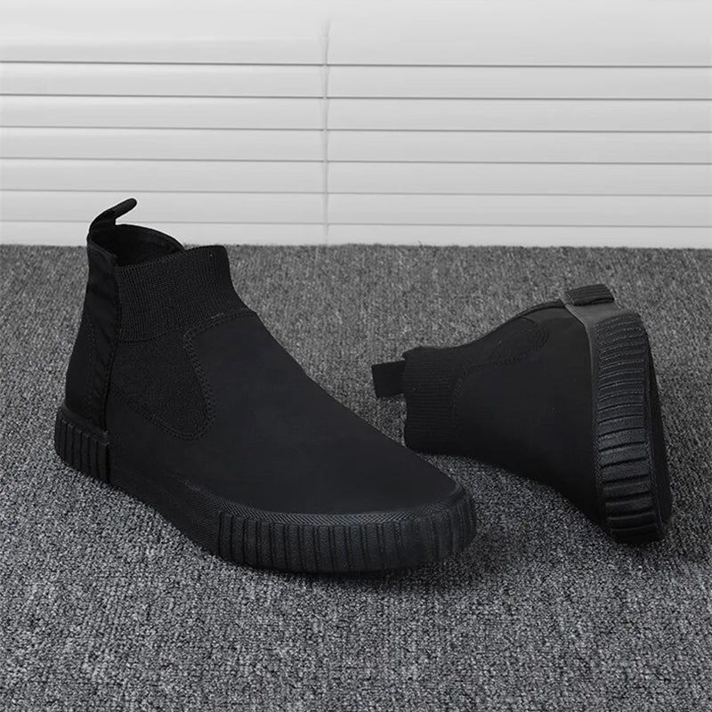 Herren Canvas-Sneaker mit High-Top-Design – Lennard Herbstedition