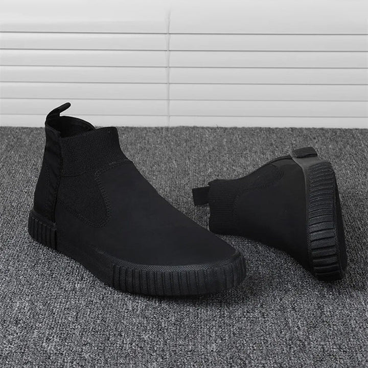 Herren Canvas-Sneaker mit High-Top-Design – Lennard Herbstedition