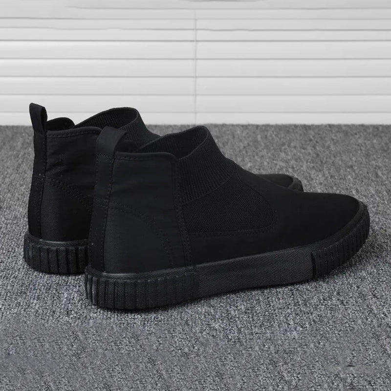 Herren Canvas-Sneaker mit High-Top-Design – Lennard Herbstedition