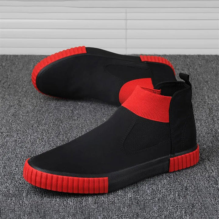 Herren Canvas-Sneaker mit High-Top-Design – Lennard Herbstedition