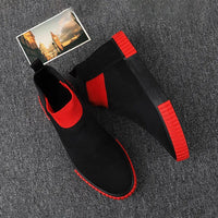 Herren Canvas-Sneaker mit High-Top-Design – Lennard Herbstedition