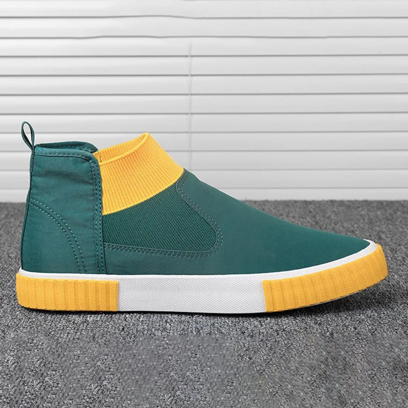 Herren Canvas-Sneaker mit High-Top-Design – Lennard Herbstedition