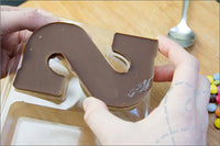 3D Silikonform zum Gießen von Schokoladenbuchstaben – BackSpaß (1+1 Gratis)