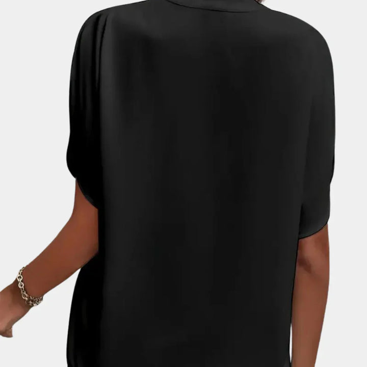 Herbstliche Damenbluse – Ella