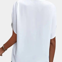 Herbstliche Damenbluse – Ella