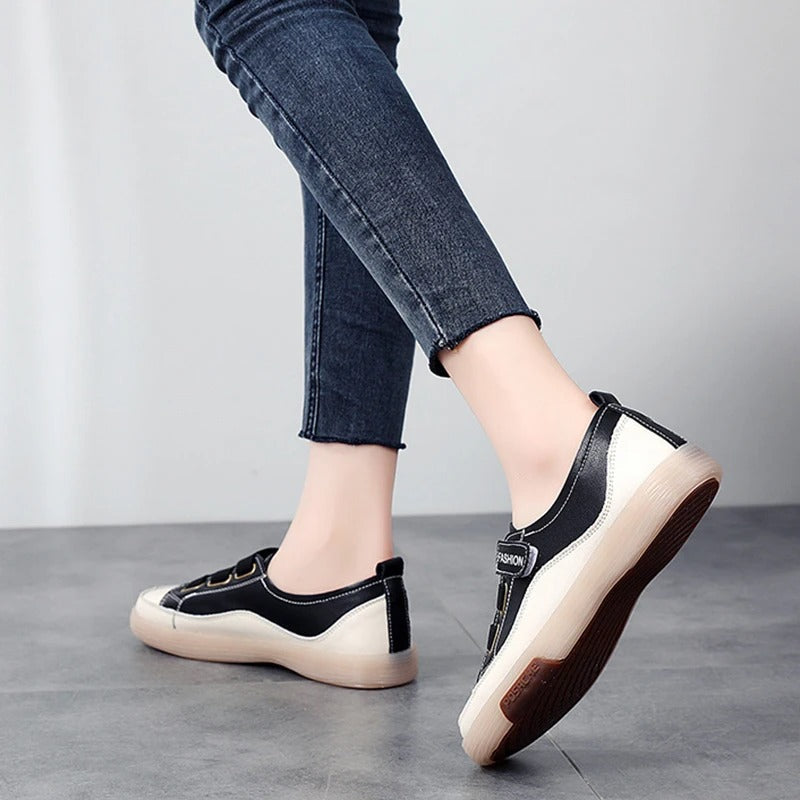 Elegante Echtleder-Sneaker für Damen – Beatrice