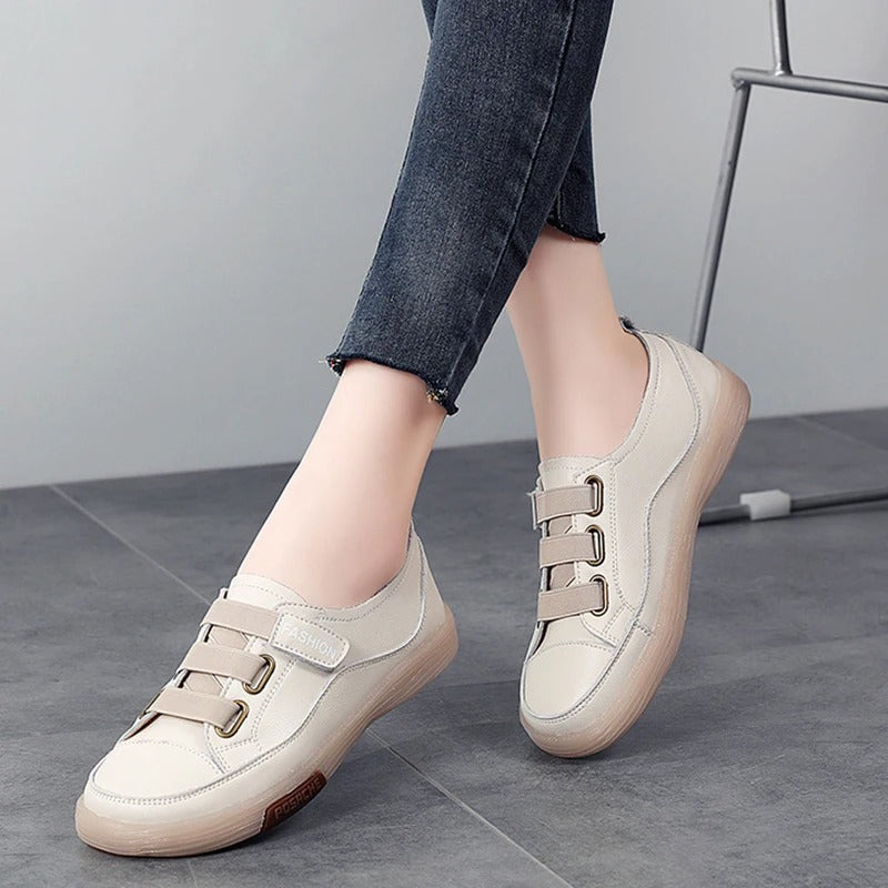 Elegante Echtleder-Sneaker für Damen – Beatrice