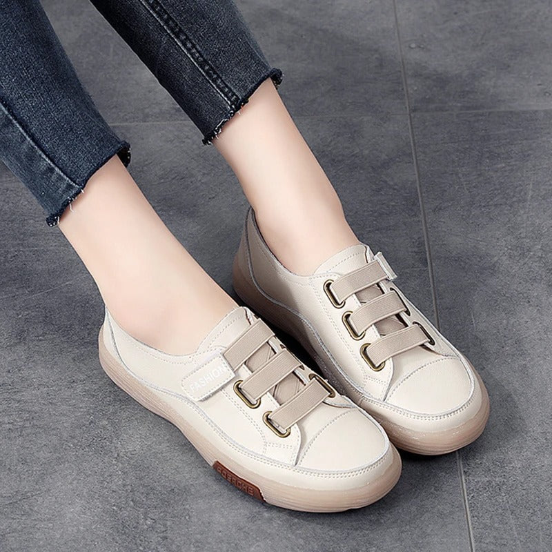 Elegante Echtleder-Sneaker für Damen – Beatrice