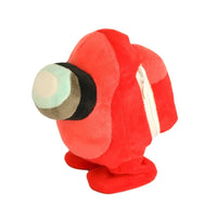 Rotes Among Us Plüschtier, weiches Spielzeug, Kinder, Geschenk, 20 cm, Impostor Design.
