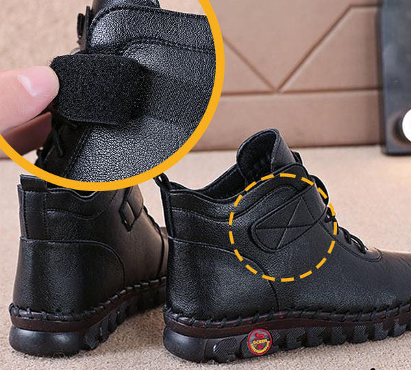 Warme hohe Damenschuhe für den Winter – Nova