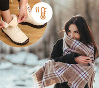 Warme hohe Damenschuhe für den Winter – Nova