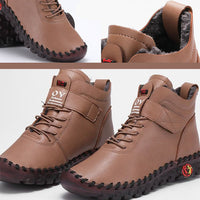 Warme hohe Damenschuhe für den Winter – Nova