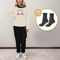 BEQUEMER ZWEITEILIGER DAMEN TRAININGSANZUG - HERBST WARMFLEX™