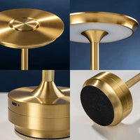 ClarityGlow Luxus Edition | Kabellose LED-Tischlampe