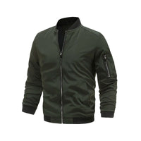Leichte & trendige Herren Bomberjacke mit Reißverschluss – Jaron Herbstedition