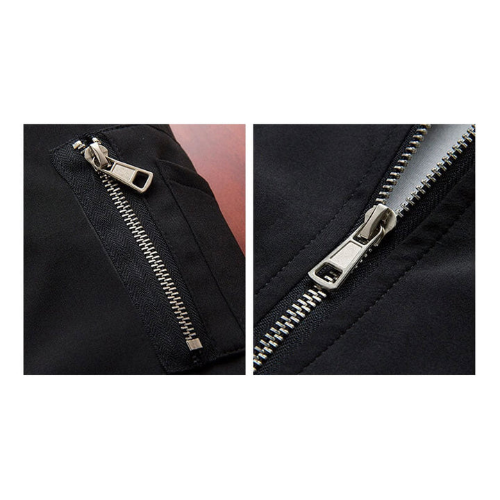 Leichte & trendige Herren Bomberjacke mit Reißverschluss – Jaron Herbstedition