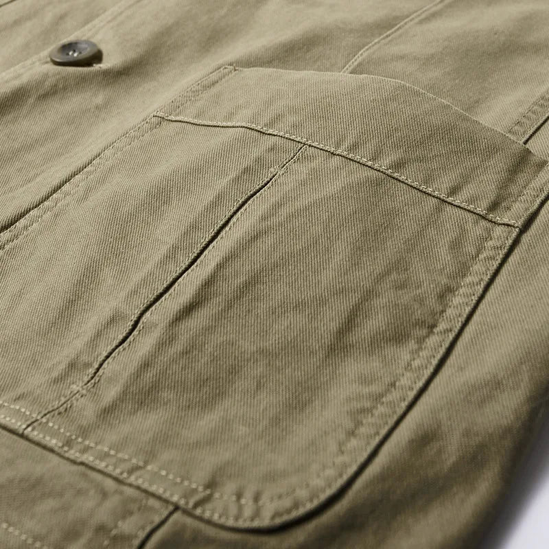 Herren Herbstjacke im Vintage- und Militärstil – Viktor