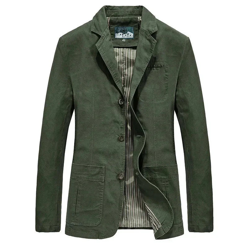 Herren Herbstjacke im Vintage- und Militärstil – Viktor