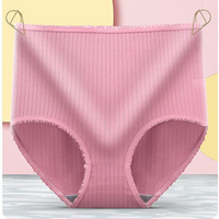 Leckfreie Unterwäsche mit hohem Taillenbund – Camille (8er-Pack)