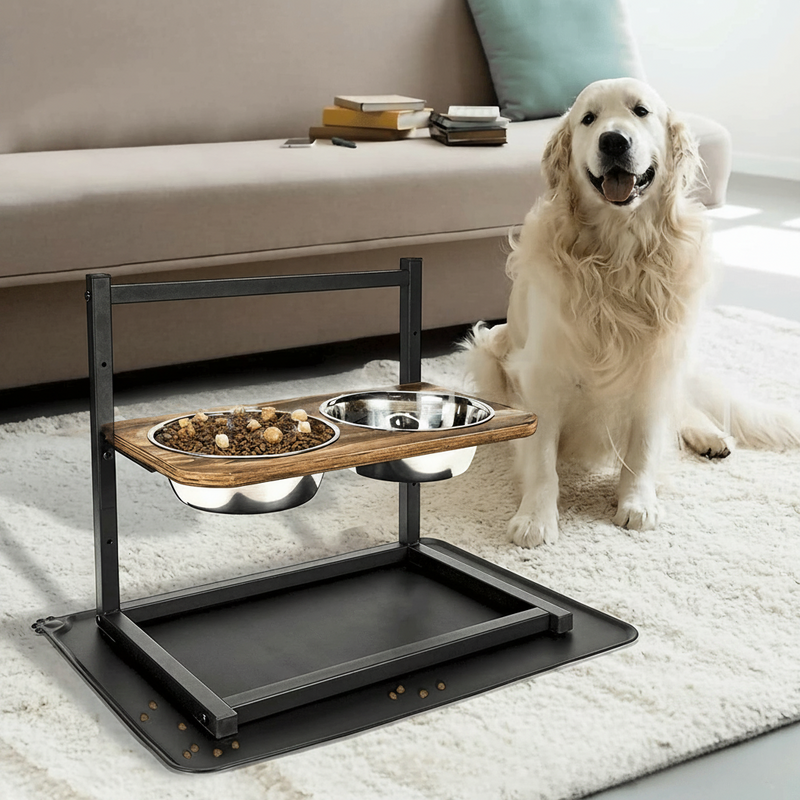 Premium Erhöhtes Hundefutterstation - SnackHaven