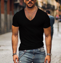 Herren T-Shirt mit V-Ausschnitt – Timo