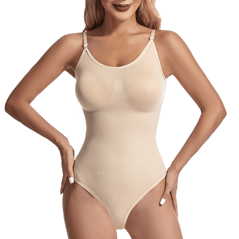 Korrigierender nahtloser Bodysuit-Tanga – Aveline