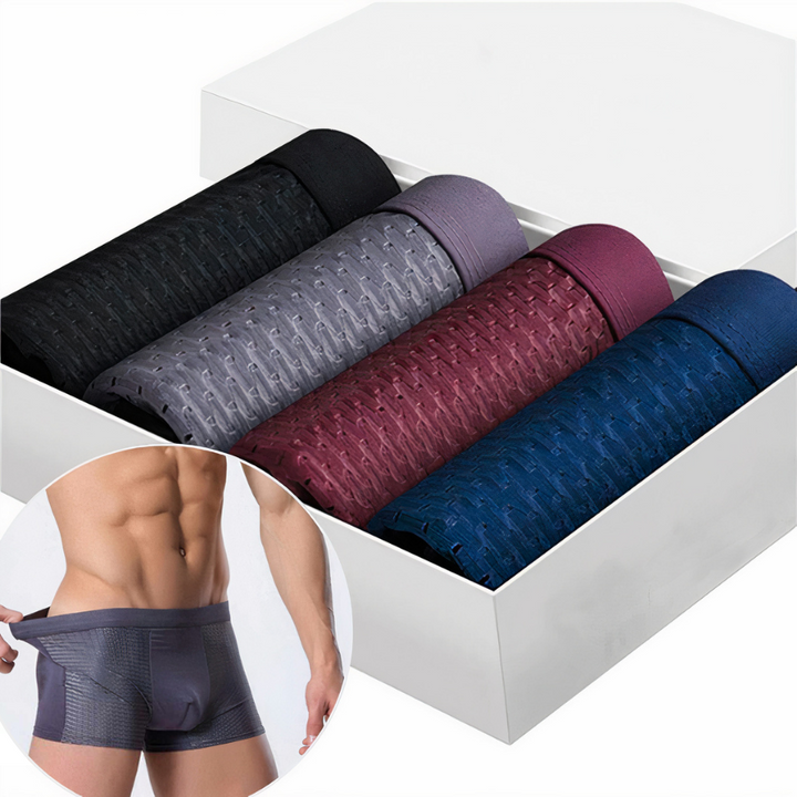 Bambus Herren Boxershorts (10er Set) - Daan