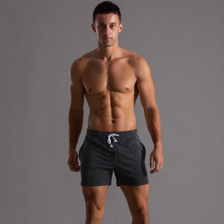 Schnelltrocknende & Stylishe Herren Badeshorts aus Ripstop-Polyester – Niko