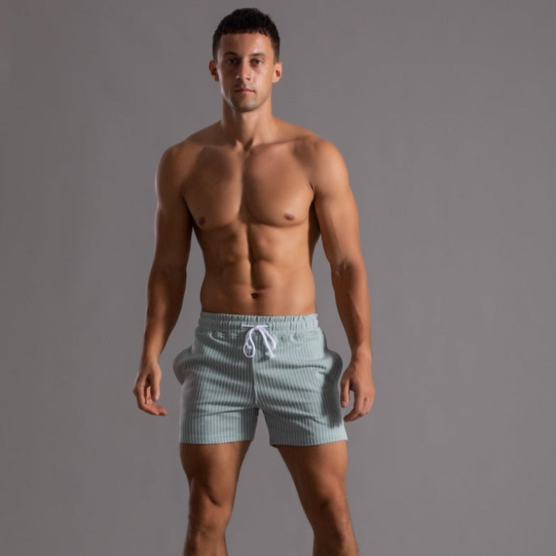 Schnelltrocknende & Stylishe Herren Badeshorts aus Ripstop-Polyester – Niko