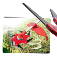 Robuste Freischneiderkopf mit 6 Stahlklingen – TrimmBlade