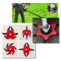 Robuste Freischneiderkopf mit 6 Stahlklingen – TrimmBlade