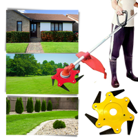 Robuste Freischneiderkopf mit 6 Stahlklingen – TrimmBlade