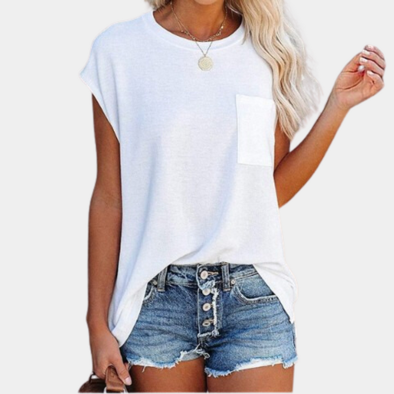 Lässiges Damen Sommer T-Shirt – Linae