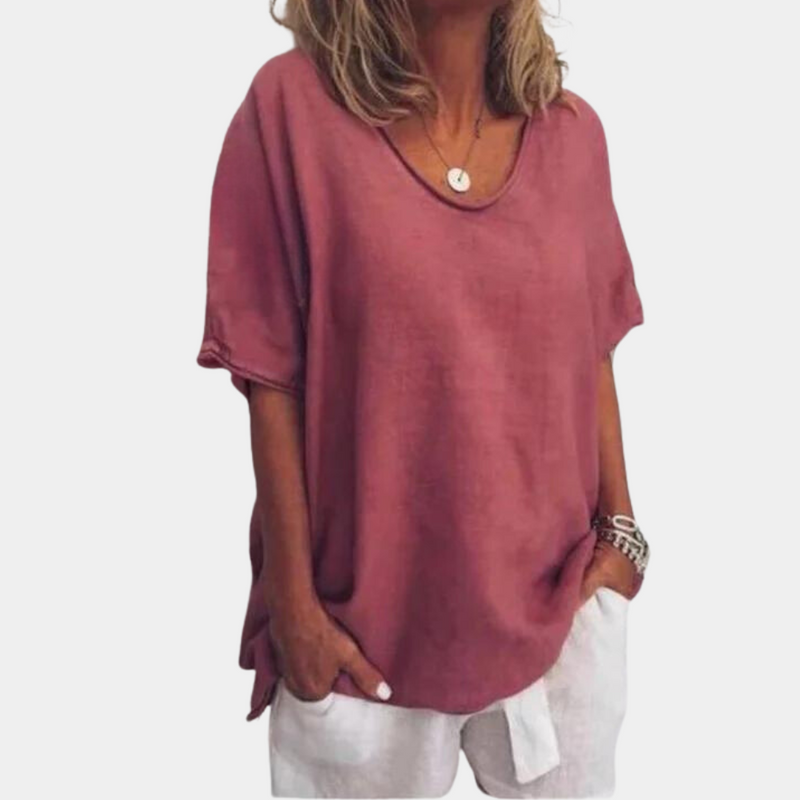 Trendy oversized Damen-T-Shirt – Malou